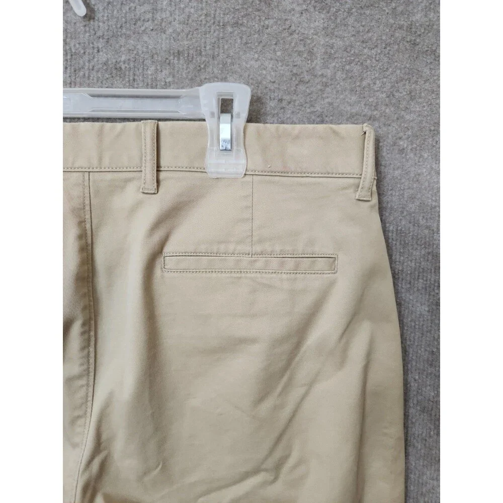 J CREW Slim-Fit TruTemp365 Chino Pants Mens 34x34 Khaki Flex Stretch
